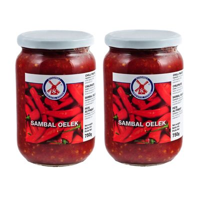 Windmill Sambal Oelek Chilipaste scharfe Chili Würzpaste 750g 2er Pack