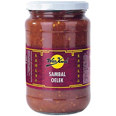 Wan Kwai Sambal Oelek Würzsauce zum Marinieren von Gerichten 750g