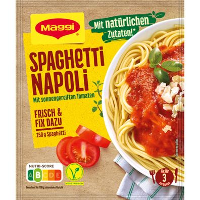 Maggi Fix für Spaghetti Napoli mit sonnengereiften Tomaten 42g