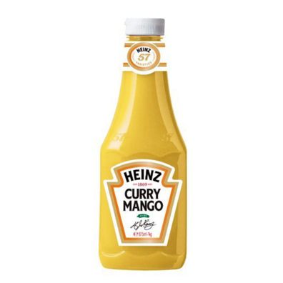 Heinz Curry Mango Sauce fruchtige cremig pikante Sauce 875ml