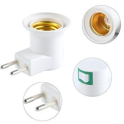 Lampensockel Adapter Lampenfassung E27 ohne Kabel Fassung Kabel Schalter Retoo