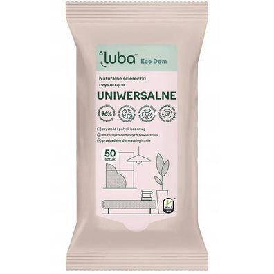 Natérliche Universal Hygiene Reinigungstécher, 50 Stéck