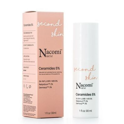 Nacomi Serum mit 5% Ceramiden, 30 ml - Intensivpflege fér Geschmeidigkeit und Schutz