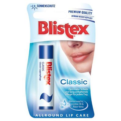 Blistex Classic Lippenpflege weich und geschmeidig farblos 4,25g
