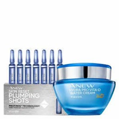 AVON ANEW Ampullenkur & HYDRA PRO Vita-D Water Cream