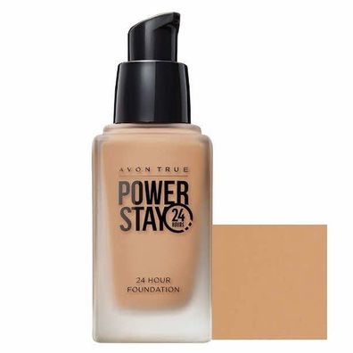 AVON Power Stay Langanhaltende flüssige Foundation Soft Beige 225G