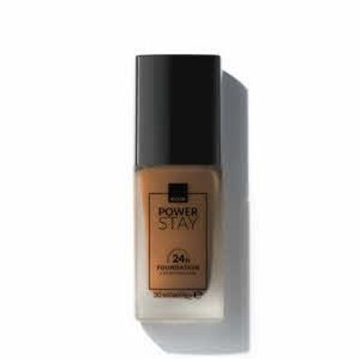 AVON Power Stay Langanhaltende flüssige Foundation Walnut 510N