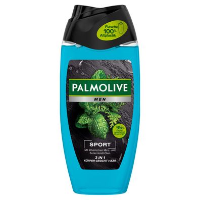 Palmolive Men Duschgel Sport Minz und Zederblatt 3in1 250ml 6er Pack
