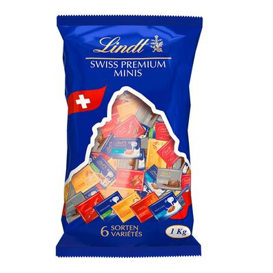 Lindt Schokoladen-Naps im Vorratsbeutel