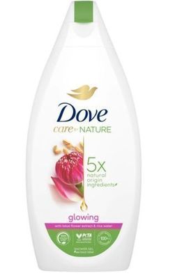 Dove Glänzende Pflegedusche 400ml