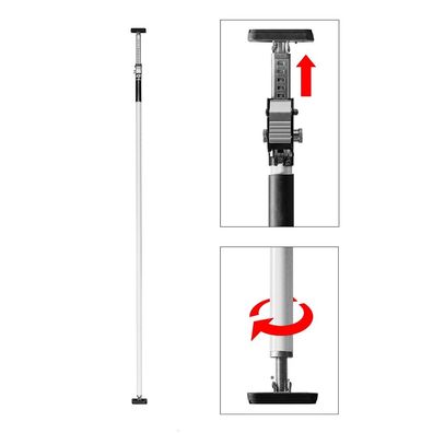 Montagestütze, Teleskopstange AB-360 (weiß)