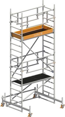 Layher Rollgeruest Uni Leicht P2 Safety Plus mit Doppelgelaender 5,26m AH