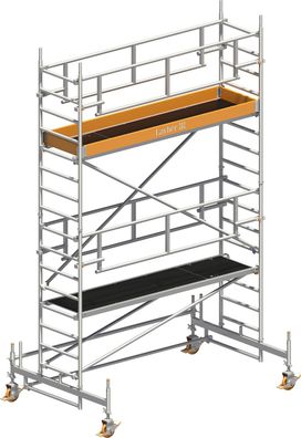 Layher Rollgeruest Uni Standard P2 Safety Plus mit Doppelgelaender 5,35m AH