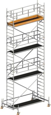 Layher Rollgeruest Uni Standard P2 Safety Plus mit Doppelgelaender 8,35m AH