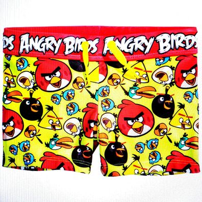 H&M Angry Birds Jungen Badehose Badeshort Gr.98/104 NEU