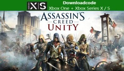 NEU Xbox One Series X S Spiel Assassins Creed Unity Game Key Download Code Email