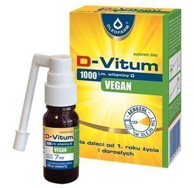 D-Vitum 1000 i.E. Vitamin D Aerosol 7ml