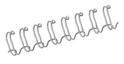Fellowes Drahtbinder?cken, DIN A4, 34 Ringe, 8 mm, silber