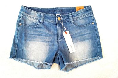 ESPRIT Mädchen Hot Pants Shorts Jeansshorts Gr.164 blau 29,99 € NEU