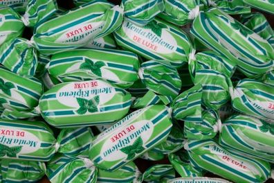 1kg Bonbons Ice Mints Gefüllte Mint-Eis-Bonbons von Woogie - Einzigartig