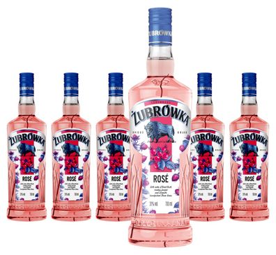 6 x Zubrwoka Rosé