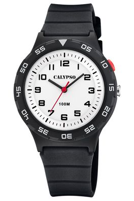 Calypso Uhr für Kinder und Jugendliche Schwarz 10 bar K5797/4