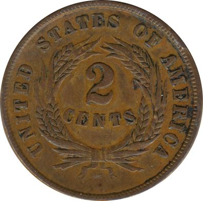 USA 2 Cents 1864 Shield*