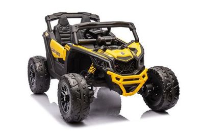 Elektro Kinderauto Buggy Can-am 24V Gelb, EVA Reifen, edersitz, Musik
