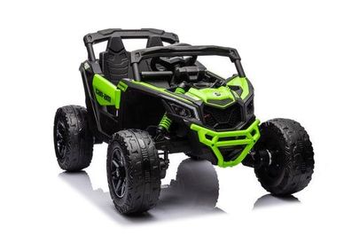 Elektro Kinderauto Buggy Can-am 24V, grün lackiert, EVA Reifen, edersitz, usik