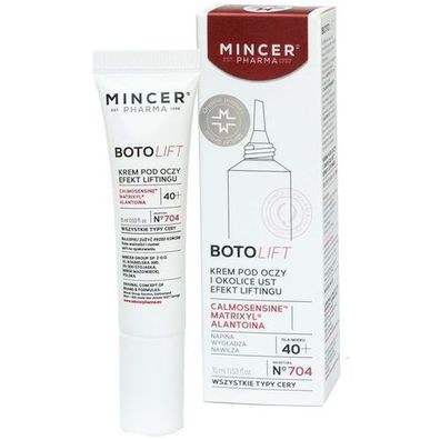 Mincer Pharma Botolift Augen- und Lippenkonturencreme Nr. 704, 15ml