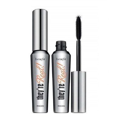 Benefit Wimpern mit Höhentraining Reise Set Verlängernde Mascara Schwarz, 2x8.5g