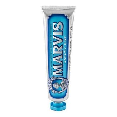 Marvis Aquatic Mint Zahncreme mit Fluorid, 85 ml