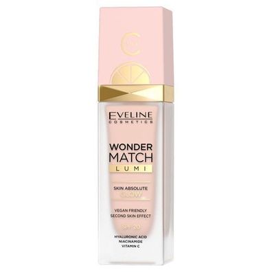 Eveline Cosmetics Wonder Match Lumi Foundation 30ml - Farbton 05 Light