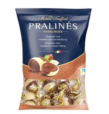 Maitre Truffout Pralinen mit Haselnusscreme 125 g