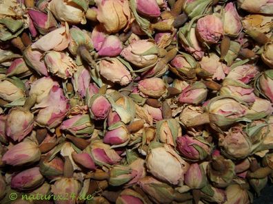 Rosenknospen rosa ganz 1 kg