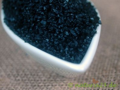 Black Lava Salz Hawaii gekörnt 100 g