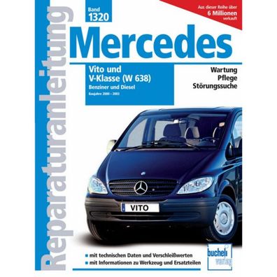 Mercedes-Benz Vito W 638 2000-2003 Reparaturanleitung/Handbuch Bucheli Verlag