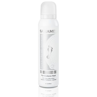 Caremed - Sanamed Fuß-Creme-Schaum "Mikrosilber" - 150 ml