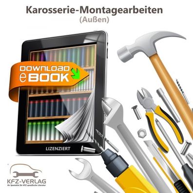 SEAT Leon 1M 1999-2006 Karosserie Montagearbeiten Außen Reparaturanleitung PDF