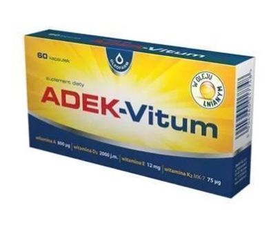 ADEK-Vitum, 60 Kapseln - Vitamine ADEK-Supplement