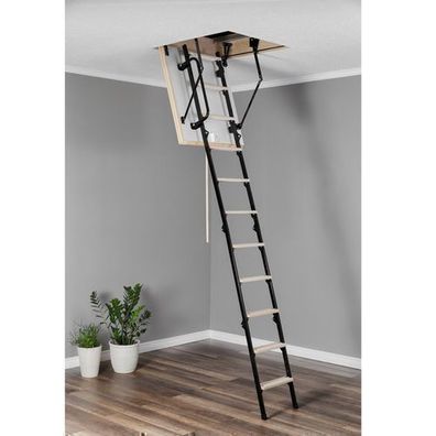 Bodentreppe H265CM Speichertreppe Dachbodentreppe EXTRA 80x70 U=0,85 W/ m2K