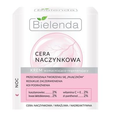 Bielenda Nachtcreme für empfindliche Haut, 50 ml