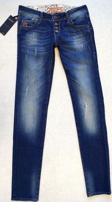 Mavi Lindy Jeans Skinny W 25 L 32 Low Rise blau NEU
