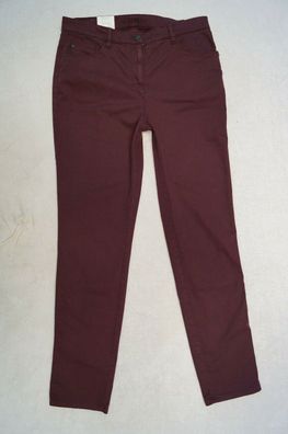 BRAX MARY Winter feeling Hose Damen Slim Fit Gr. 38 L 32 weinrot 99,95 € NEU