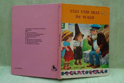 Favorit Butzi Bilderbuch Ulli und Olli im Wald Gertrud Düll Großdruckschrift 1977