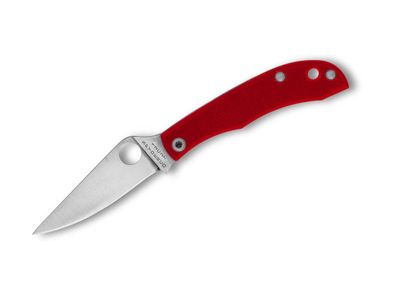 Spyderco Honeybee G10 Red PlainEdge