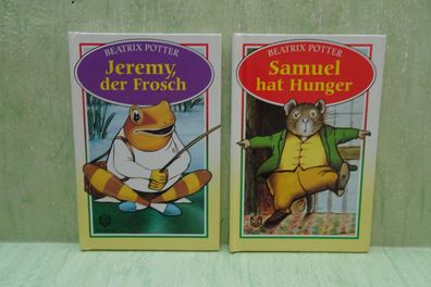 2x Beatrix Potter Samuel hat hunger Jeremy der Frosch S&S 664 1996