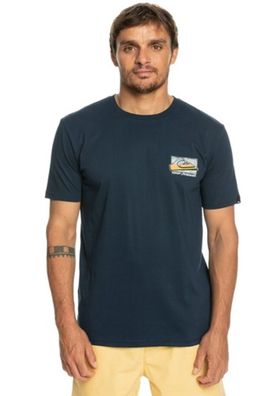 Quiksilver T-Shirt Retro Fade navy