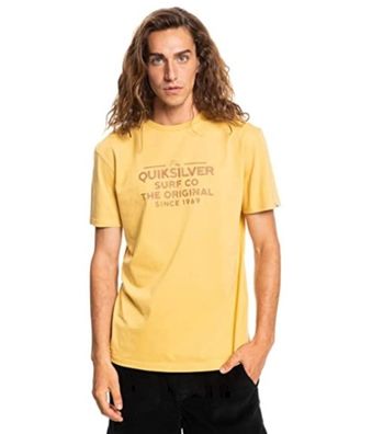 Quiksilver T-Shirt Feeding Line gelb