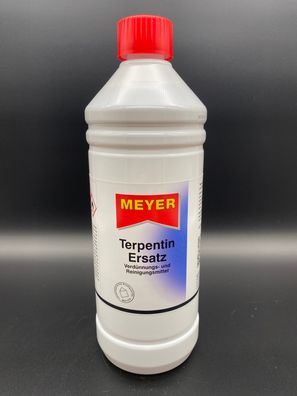 Meyer Terpentin Ersatz 1l Verdünnung Ölfarben Lack 1 Liter